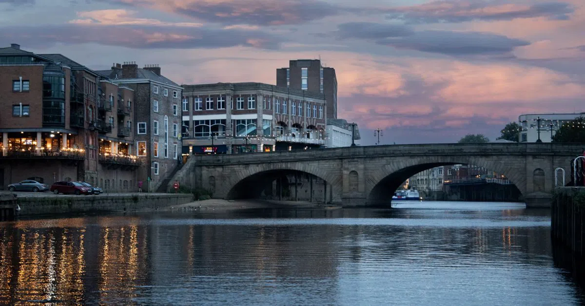 The Ouse After Dark: A riverside evening in York