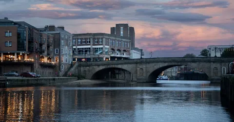 The Ouse After Dark: A riverside evening in York