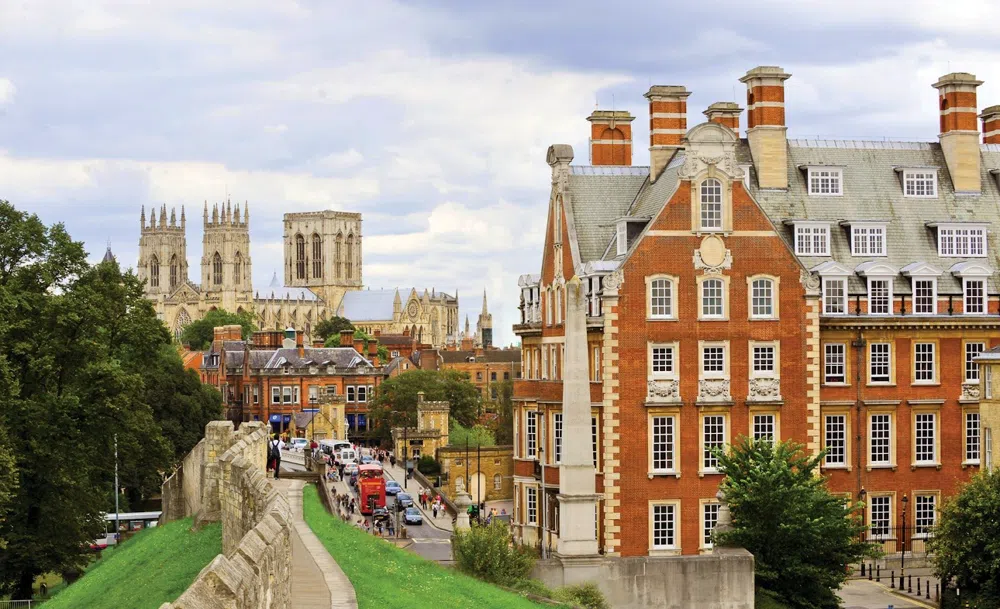 York hotels that keep a first visit on foot