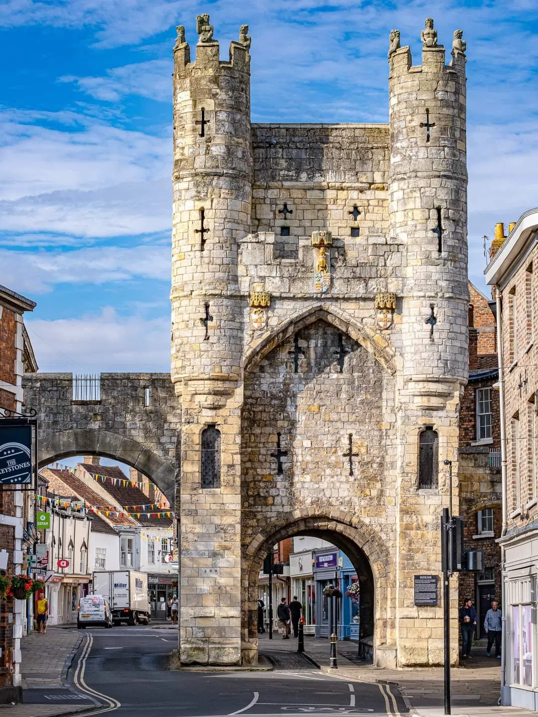 York City Walls — Bootham Bar to Monk Bar, York